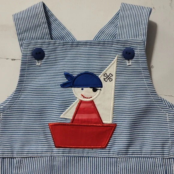 Eiseman Pirate Stripped Shortall 3m Jon Jon - Picture 2 of 4